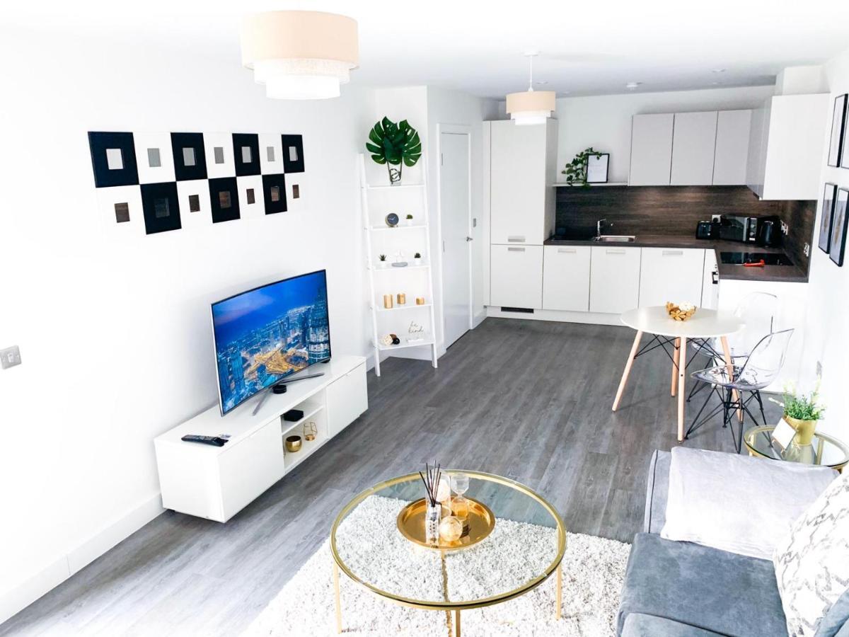 Modern 2 Bed Apartment With Central Location Birmingham Kültér fotó